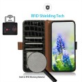 Eleganckie Skórzane Etui Pokrowiec do iPhone 17 Pro Max czarne