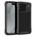 Mocne Pancerne Etui Antywstrząsowe do iPhone 17 Pro Max czarne