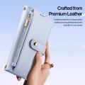 Niebieskie Magnetyczne Etui Portfel Dux Ducis do iPhone 17 Pro Max
