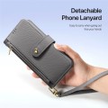 Szare Magnetyczne Etui Portfel Dux Ducis do iPhone 17 Pro Max