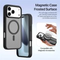 Czarne Magnetyczne Etui Portfel Dux Ducis do iPhone 17 Pro Max