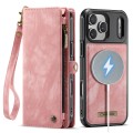 CaseMe Różowe Etui Pokrowiec Portfel do iPhone 17 Pro Max