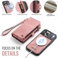 CaseMe Różowe Etui Pokrowiec Portfel do iPhone 17 Pro Max
