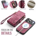 Czerwne Etui CaseMe Pokrowiec Portfel do iPhone 17 Pro Max