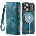 Niebieskie Etui CaseMe Pokrowiec Portfel do iPhone 17 Pro Max