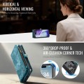 Niebieskie Etui CaseMe Pokrowiec Portfel do iPhone 17 Pro Max