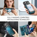 Niebieskie Etui CaseMe Pokrowiec Portfel do iPhone 17 Pro Max