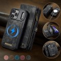 Czarne Etui CaseMe Pokrowiec Portfel do iPhone 17 Pro Max