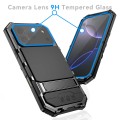 R-JUST Pancerne Etui Antywstrząsowe do iPhone 17 Pro Max czarne