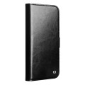 QIALINO Eleganckie Skórzane Etui Pokrowiec do iPhone 17 Pro Max czarne