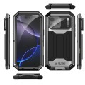 R-JUST Pancerne Etui Antywstrząsowe do iPhone 17 Pro Max czarne