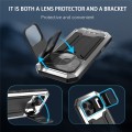 R-JUST Pancerne Etui Antywstrząsowe do iPhone 17 Pro Max srebrne