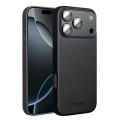 QIALINO Skórzane Etui Plecki MagSafe do iPhone 17 Pro Max czarne
