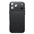 QIALINO Skórzane Etui Plecki MagSafe do iPhone 17 Pro Max czarne
