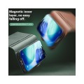 QIALINO Magnetyczne Eleganckie Skórzane Etui do iPhone 17 Pro Max czarne