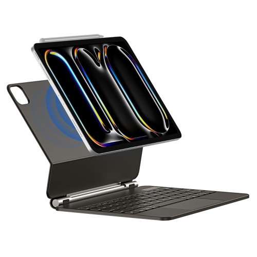 Dux Ducis Podświetlana Klawiatura Smart Keyboard do iPad Pro 11 2024/2025 czarna