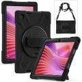 Pancerne Etui z Uchwytem i Paskiem do Lenovo Tab 10.1 2025 czarne
