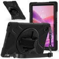 Pancerne Etui z Uchwytem i Paskiem do Lenovo Tab 10.1 2025 czarne