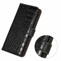 Eleganckie Skórzane Etui Pokrowiec do iPhone 17 Pro czarne