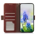 Skórzane Etui Pokrowiec RFID do iPhone 17 Pro brązowy