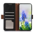 Skórzane Etui Pokrowiec RFID do iPhone 17 Pro czarny
