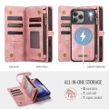 CaseMe Różowe Etui Pokrowiec Portfel do iPhone 17 Pro