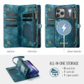 Niebieskie Etui CaseMe Pokrowiec Portfel do iPhone 17 Pro