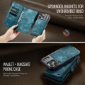 Niebieskie Etui CaseMe Pokrowiec Portfel do iPhone 17 Pro