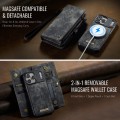 Czarne Etui CaseMe Pokrowiec Portfel do iPhone 17 Pro