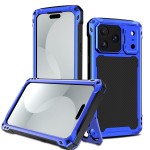 Mocne Pancerne Etui Antywstrząsowe do iPhone 17 Pro niebieskie