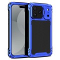 Mocne Pancerne Etui Antywstrząsowe do iPhone 17 Pro niebieskie