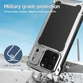 Mocne Pancerne Etui Antywstrząsowe do iPhone 17 Pro srebrne