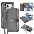 Szare Magnetyczne Etui Portfel Dux Ducis do iPhone 17 Pro
