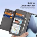 Szare Magnetyczne Etui Portfel Dux Ducis do iPhone 17 Pro