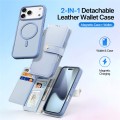 Niebieskie Magnetyczne Etui Portfel Dux Ducis do iPhone 17 Pro