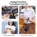 Czarne Magnetyczne Etui Portfel Dux Ducis do iPhone 17 Pro
