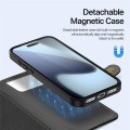Czarne Magnetyczne Etui Portfel Dux Ducis do iPhone 17 Pro