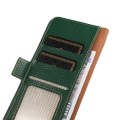 Skórzane Etui Pokrowiec RFID do iPhone 17 Pro zielony