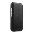 MELKCO MagSafe Skórzane Etui Pionowe do iPhone 17 Pro czarne