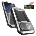 R-JUST Pancerne Etui Antywstrząsowe do iPhone 17 Pro srebrne