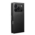 QIALINO Magnetyczne Eleganckie Skórzane Etui do iPhone 17 Pro czarne