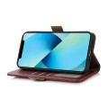 Skórzane Etui Pokrowiec FRID do Samsung Galaxy A55 5G brązowy