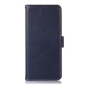 Skórzane Etui Pokrowiec FRID do Samsung Galaxy A55 5G granatowy