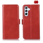 Skórzane Etui Pokrowiec FRID do Samsung Galaxy A55 5G czerwony