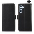 Skórzane Etui Pokrowiec FRID do Samsung Galaxy A55 5G czarny