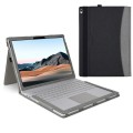 Eleganckie Etui Pokrowiec do Microsoft Surface Book 2/3 13.5 czarno-szare