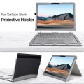 Eleganckie Etui Pokrowiec do Microsoft Surface Book 2/3 13.5 czarno-szare