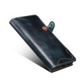 Denior Skórzane Etui Pokrowiec do Samsung Galaxy Note 20 Ultra niebieskie