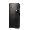 Denior Skórzane Etui Pokrowiec do Samsung Galaxy Note 20 Ultra czarne