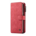 Elegancki Czerwony skórzany  portfel Samsung Galaxy Note 9